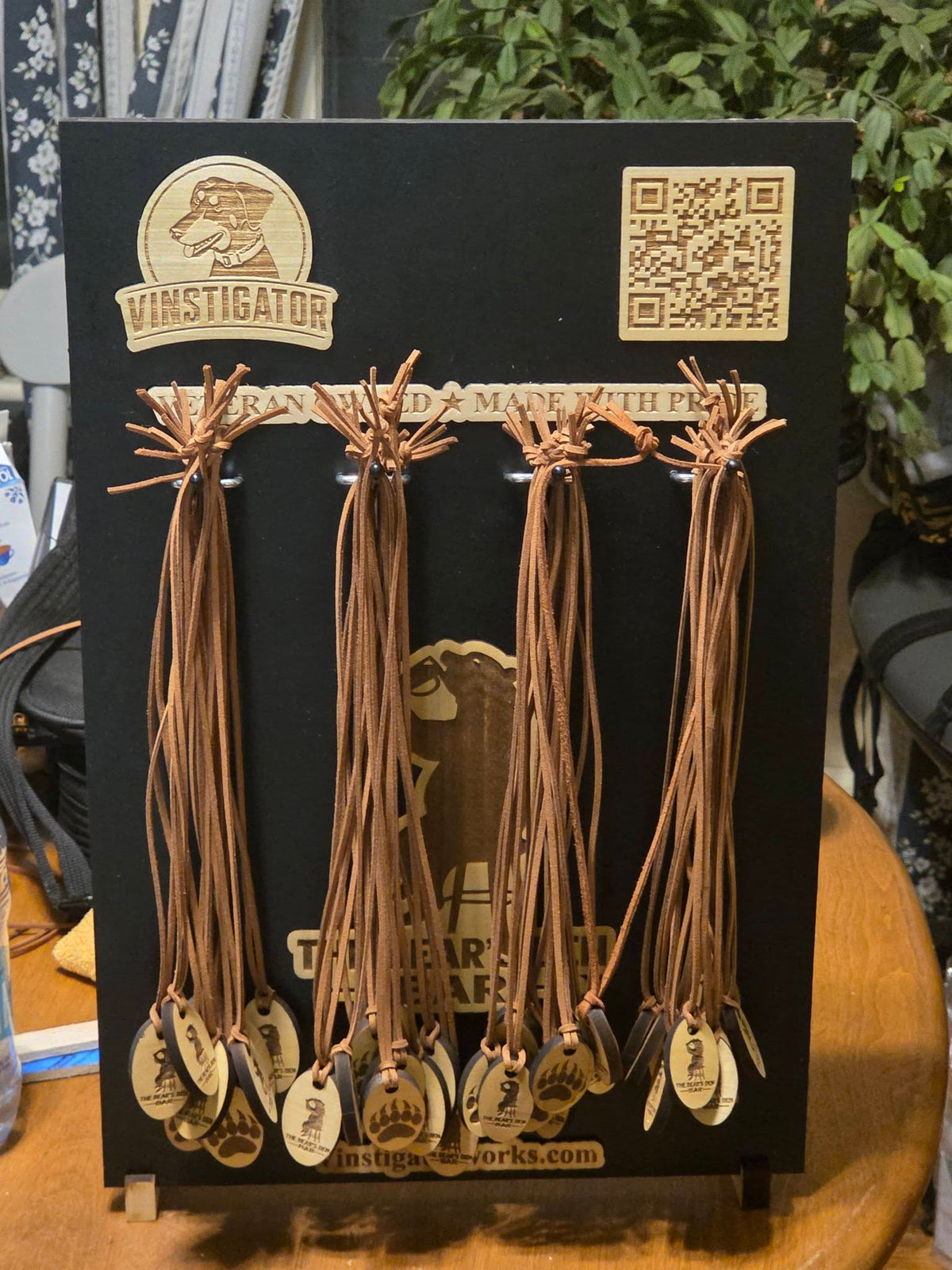 Custom Pendants for The Bear’s Den Bar