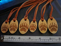 Personalized Engraved Wood Pendant