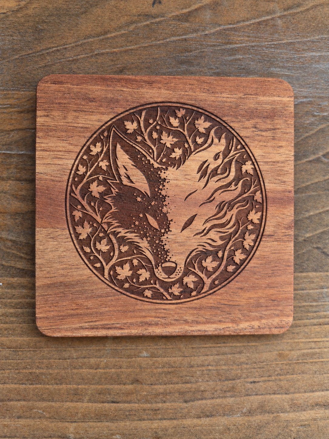 Fox & Ember Engraved Coasters