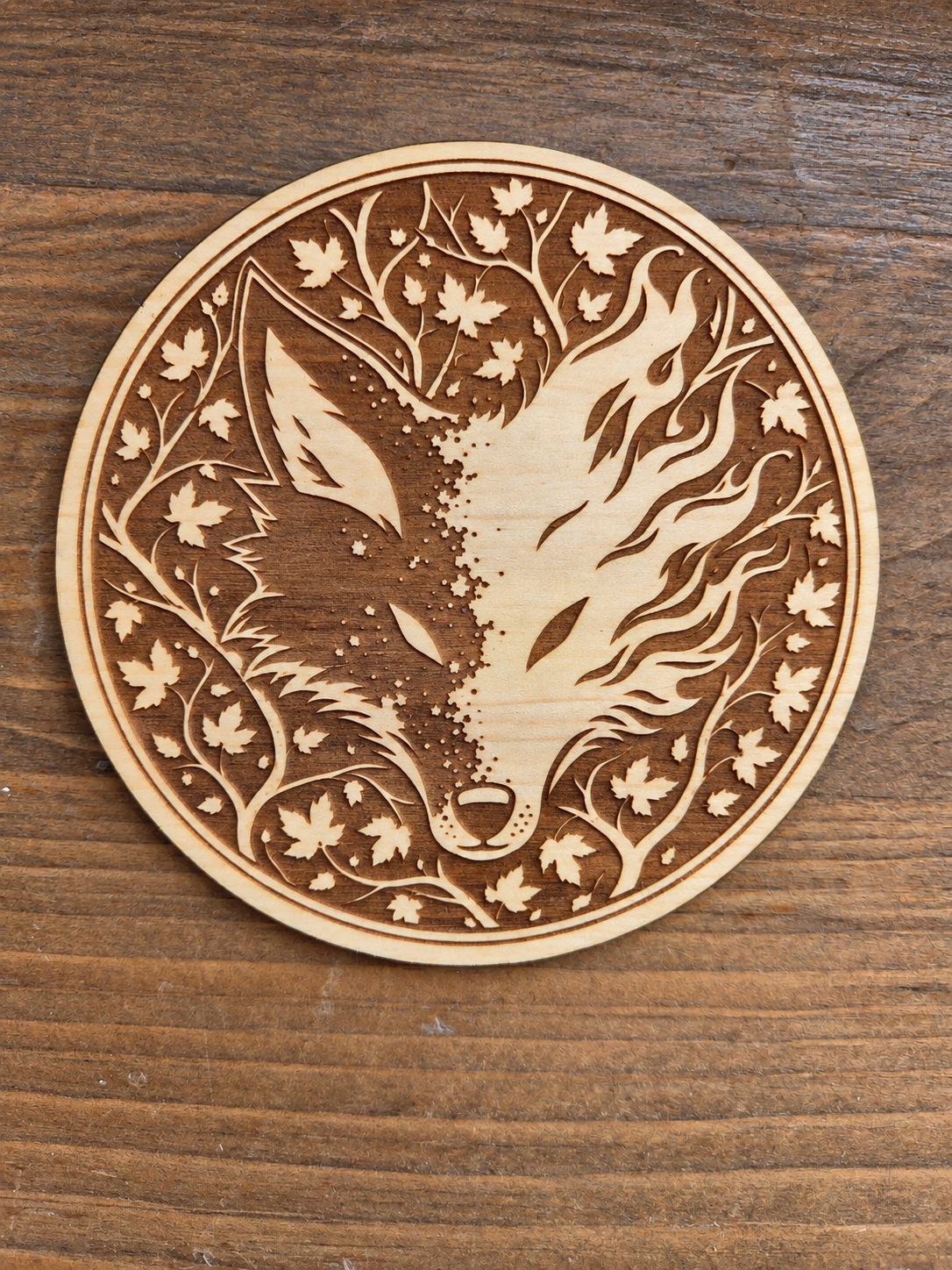 Fox & Ember Engraved Coasters